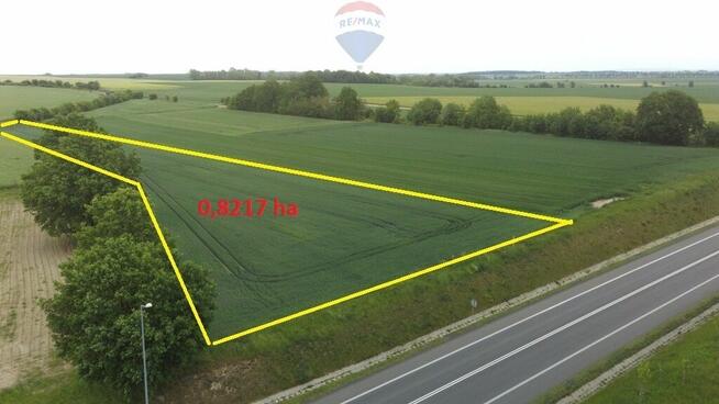 Działka pod stację benzynową Prudnik pow.8217 m2