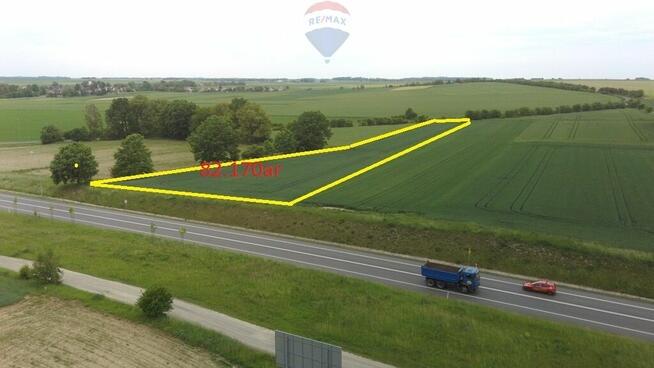 Działka pod stację benzynową Prudnik pow.8217 m2