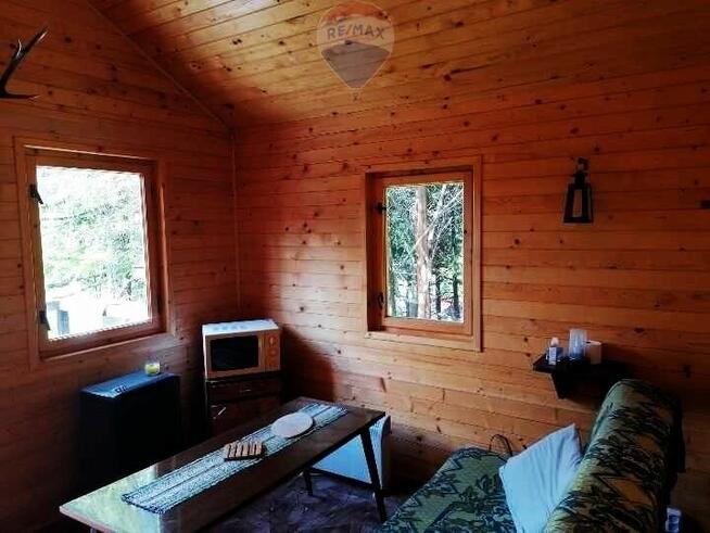 Domek letniskowy na działce budowlanej