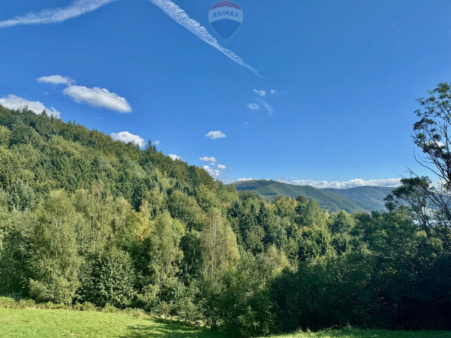 Działka budowlana z widokiem na jezioro Żywieckie