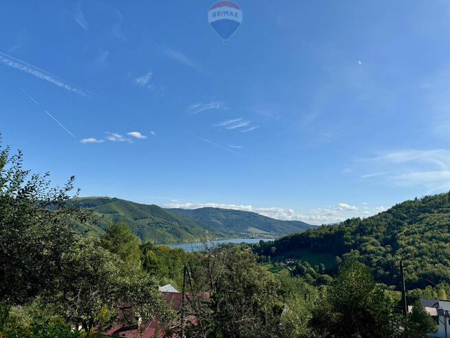 Działka budowlana z widokiem na jezioro Żywieckie