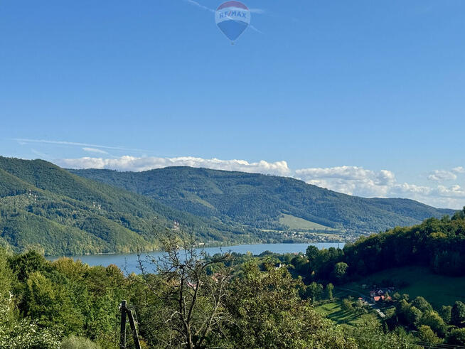 Działka budowlana z widokiem na jezioro Żywieckie