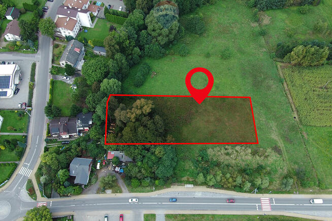 Działka usługowa - blisko zjazdu z S1 Dankowice