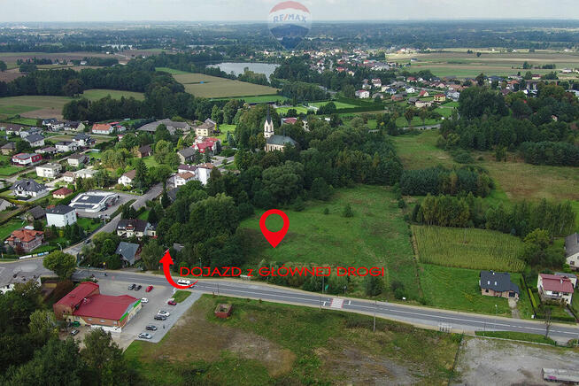 Działka usługowa - blisko zjazdu z S1 Dankowice
