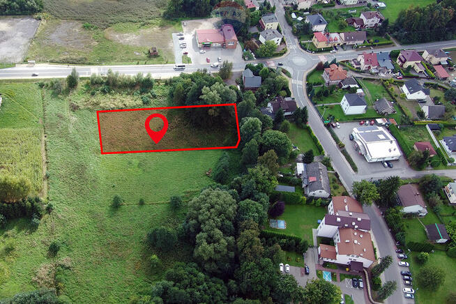 Działka usługowa - blisko zjazdu z S1 Dankowice