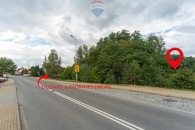 Działka usługowa - blisko zjazdu z S1 Dankowice
