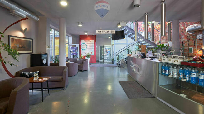 Wysoki hangar, produkcja, usługi, dojazd TIR