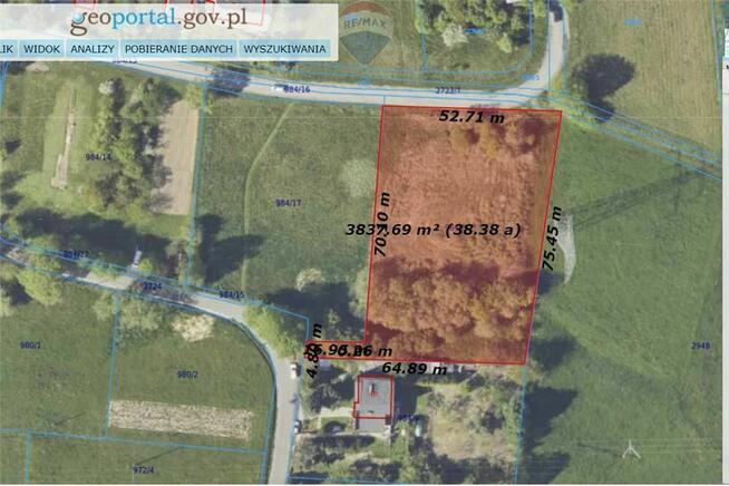 Działka w Mazańcowicach pod ogrodnictwo i uprawy