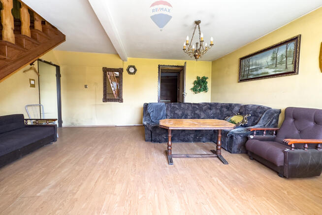 Duży dom i duża działka przy DW780 pierwsza linia