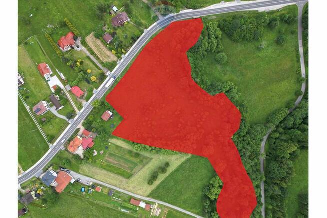 Teren usługowy w Gilowicach