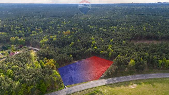 Enów gmina Wiązowna działka pod usługi