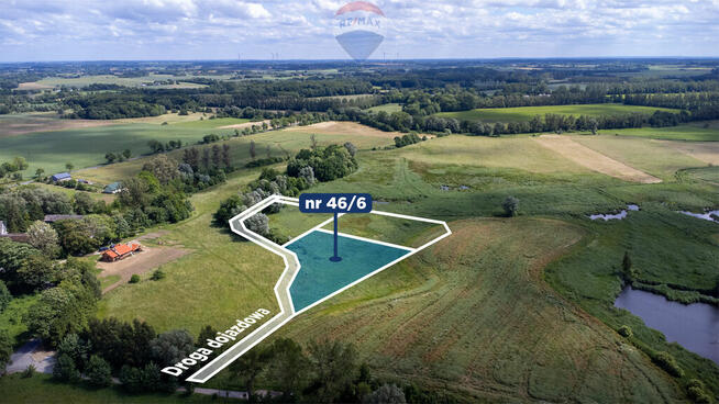 Malownicza działka w Kiszkowie