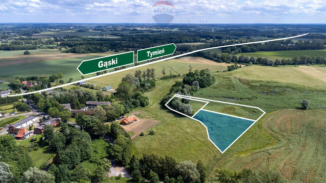 Malownicza działka w Kiszkowie