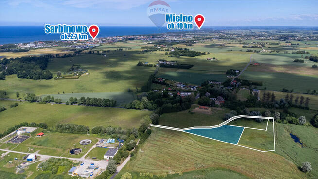 Malownicza działka w Kiszkowie