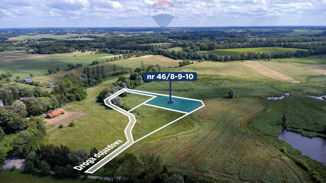 Malownicza działka w Kiszkowie, 2 km od morza!