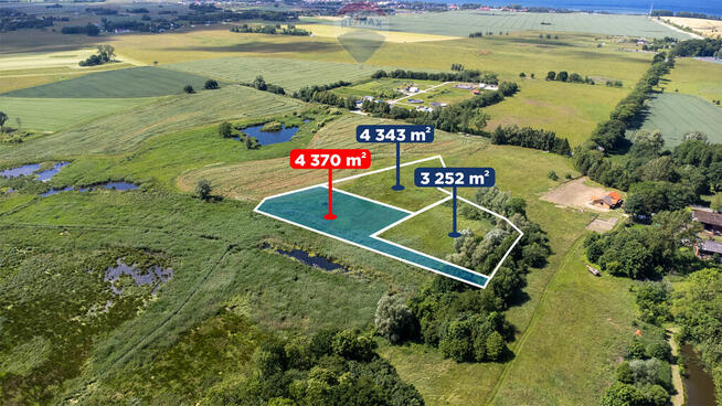 Malownicza działka w Kiszkowie, 2 km od morza!