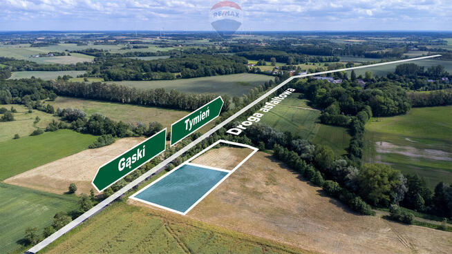 Malownicza działka w Kiszkowie, 3 km od morza!