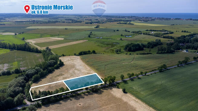 Malownicza działka w Kiszkowie, 3 km od morza!
