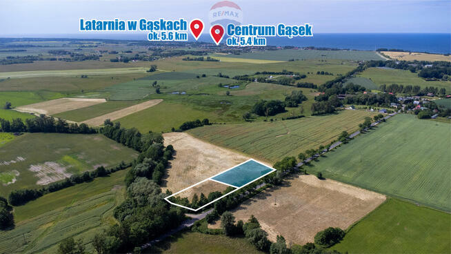 Malownicza działka w Kiszkowie, 3 km od morza!