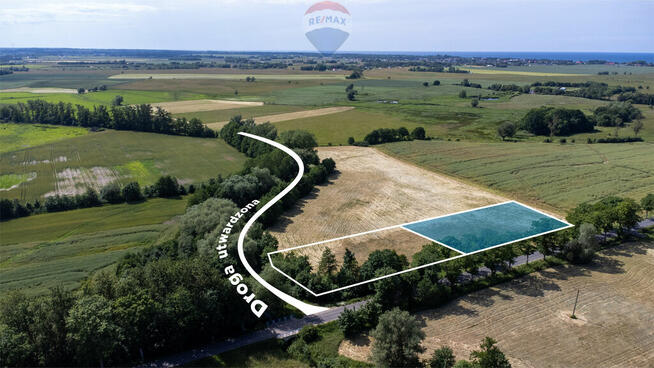 Malownicza działka w Kiszkowie, 3 km od morza!