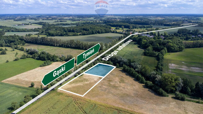 Malownicza działka w Kiszkowie, 3 km od morza!