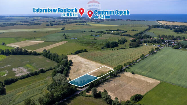 Malownicza działka w Kiszkowie, 3 km od morza!