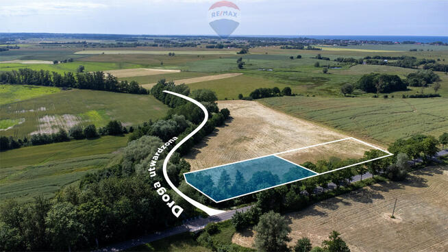 Malownicza działka w Kiszkowie, 3 km od morza!