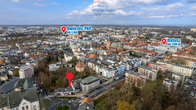 Obiekt handlowo-usługowy w samym sercu Koszalina