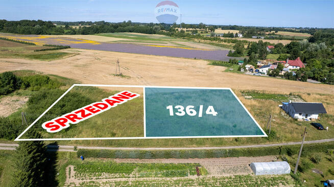 Działka z pozwoleniem na budowę - 6 km od morza!