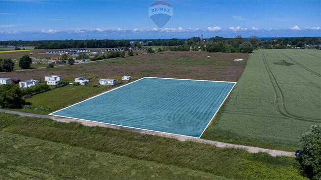 DZIAŁKA INWESTYCYJNA -1,5km od morza GĄSKI