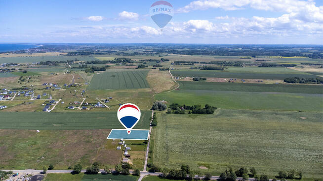 DZIAŁKA INWESTYCYJNA -1,5km od morza GĄSKI