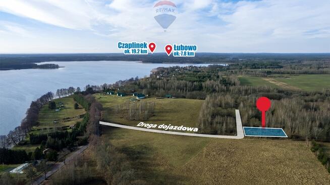 Działka budowlana nad jeziorem!