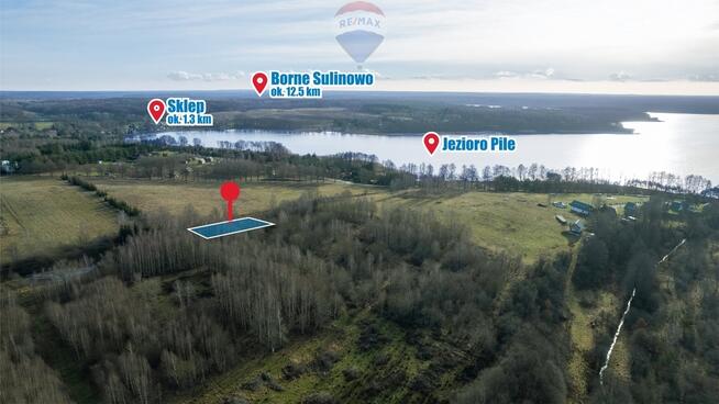 Działka budowlana nad jeziorem!