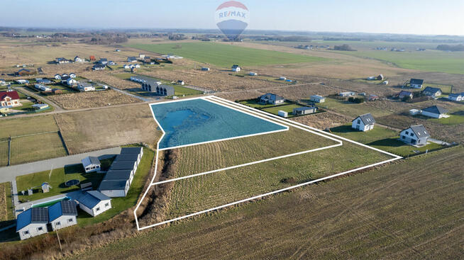 Działka nad morzem! 1,2 km od plaży!