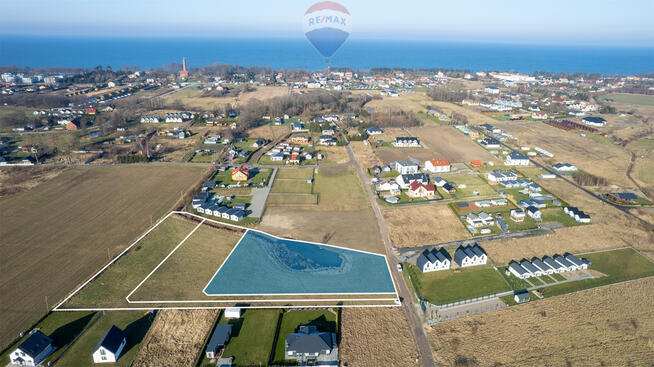 Działka nad morzem! 1,2 km od plaży!