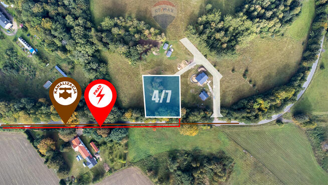 Działka nad jeziorem w Cetuniu!