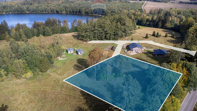 Działka nad jeziorem w Cetuniu!