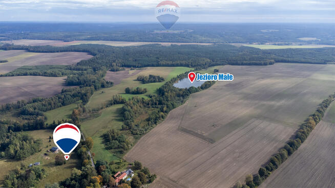 Działka nad jeziorem w Cetuniu!