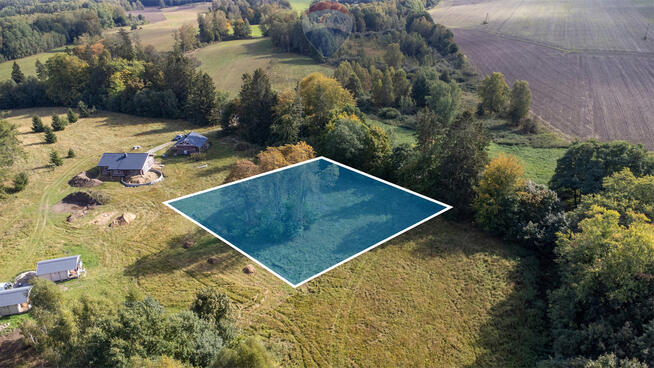 Działka nad jeziorem w Cetuniu!