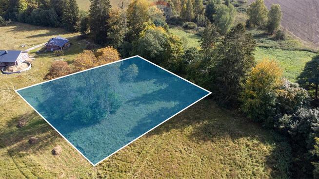 Działka nad jeziorem w Cetuniu!