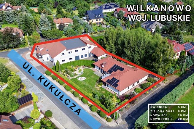 Dom z bud. usługowym– idealne na rodzinny biznes!