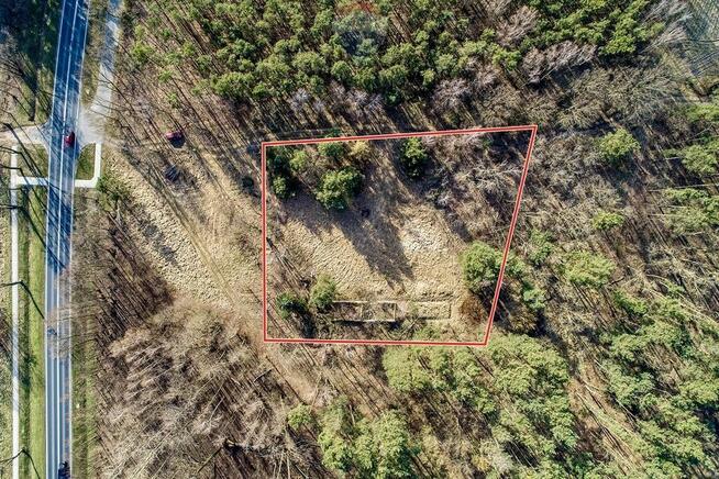 Działka budowlana 4081 m2, Dąbie