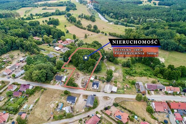 Duża działka 7.600 m² niedaleko Jeziora Dąbie !