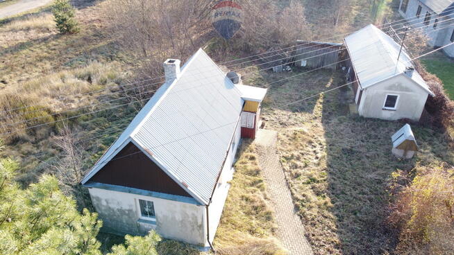 Niewielki dom 52 m2 nad rzeką w Kowalków-Kolonii