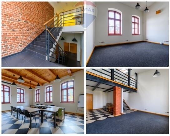 Biuro LOFT z antresolą