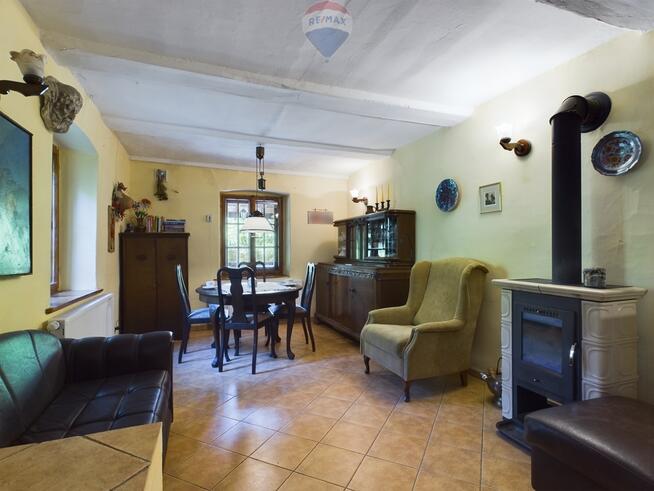 Siedlisko w otulinie lasu