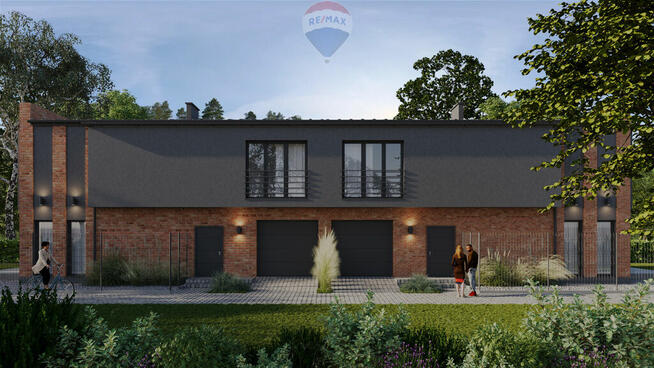 Komfortowy dom dwulokalowy, Michałowice