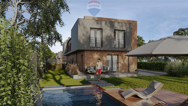 Komfortowy dom dwulokalowy, Michałowice