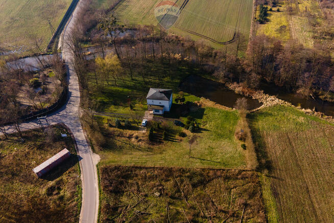 Działka na sprzedaż nad rzeką Mroga - Dmosin Drugi