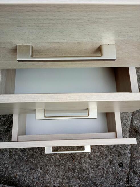 Kontenerek pod biurko KLON na kółkach mobilny przybornik do